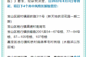 11月14日零时起 上海4个风险区解除管控
 （上海风险区什么时候解封）